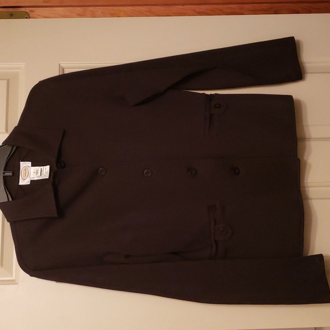 Talbots Black, Button Down Blazer/Jacket